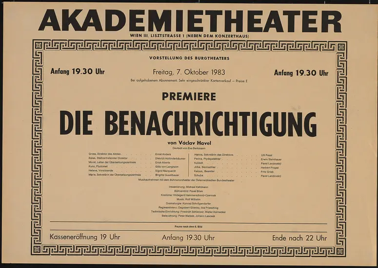 Die Benachrichtigung