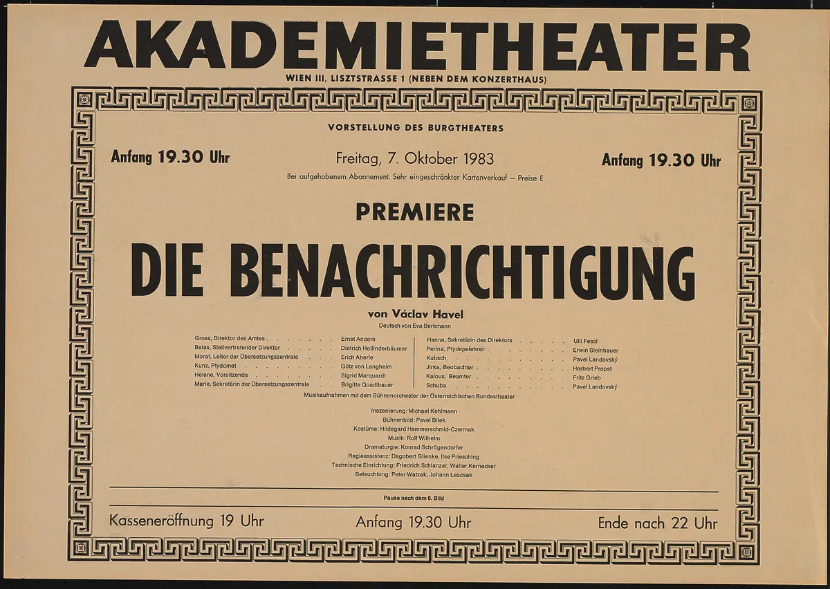 Die Benachrichtigung