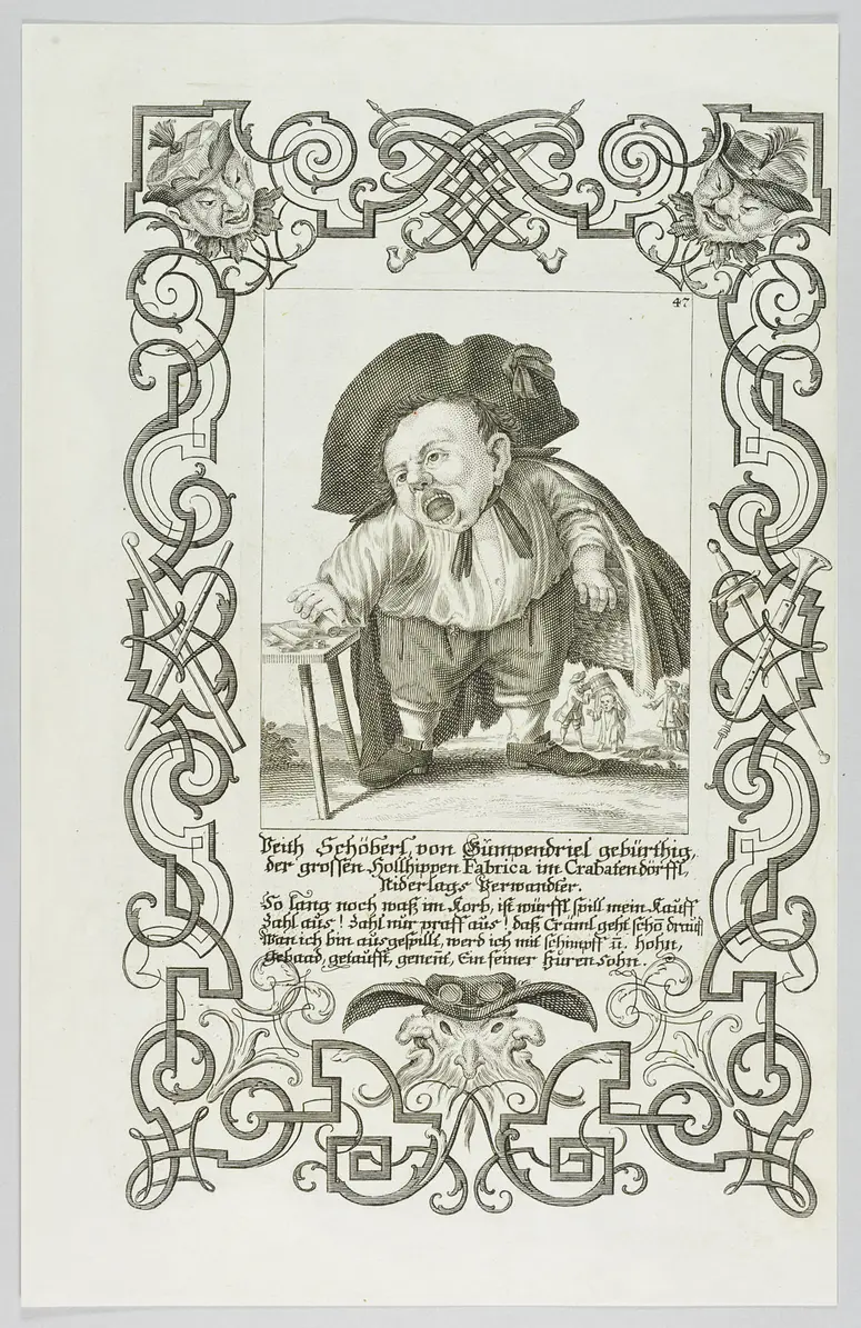 Il Callotto resuscitato oder Neü eingerichtes Zwerchen Cabinett, Veith Schöberl von Gumpendriel ...