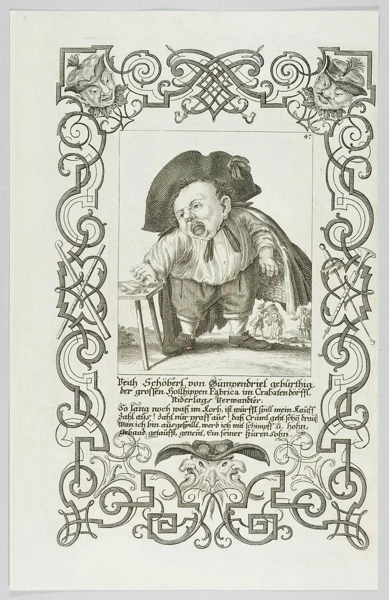 Il Callotto resuscitato oder Neü eingerichtes Zwerchen Cabinett, Veith Schöberl von Gumpendriel ...