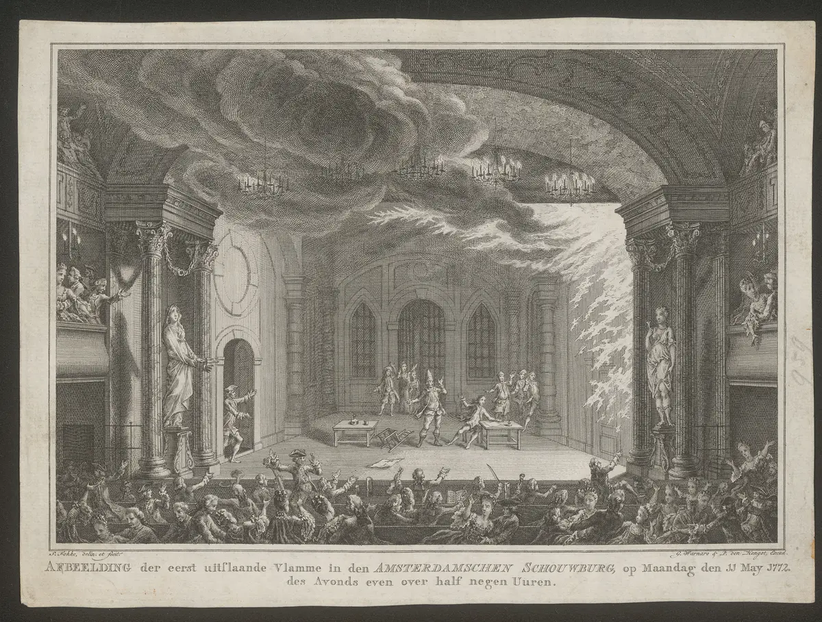 Le Déserteur, Weiterer Titel: Amsterdam, Schouwburg