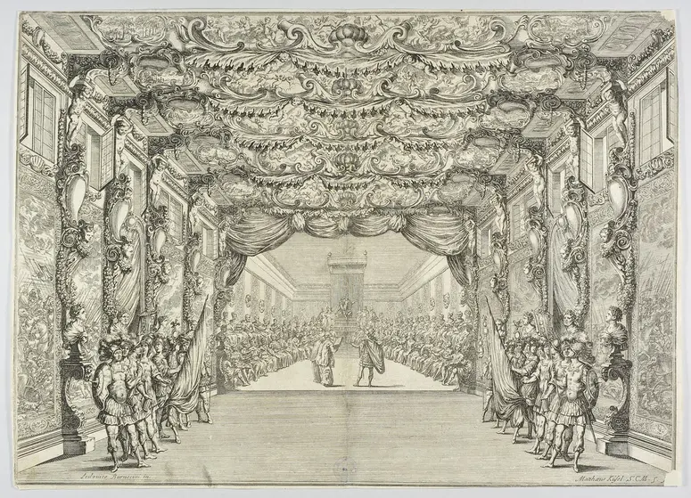 Il fuoco eterno custodito dalle vestali, Titel in Vorlageform: l fuoco eterno custodito dalle Vestali : drama musicale per la felicissima nascita della sereniss: archiduchessa Anna Maria [...], Alternativtitel: Das vestalische ewige Feür