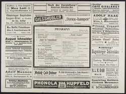 Theater und Kabarett Hölle, Amor im Panoptikum, Tutti frutti
