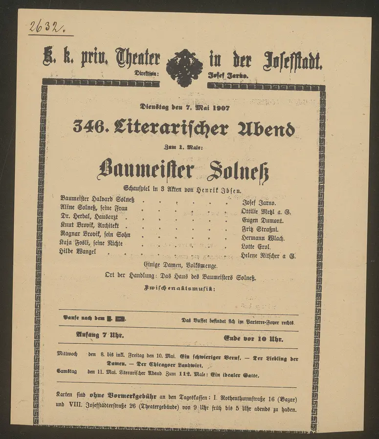 Baumeister Solneß