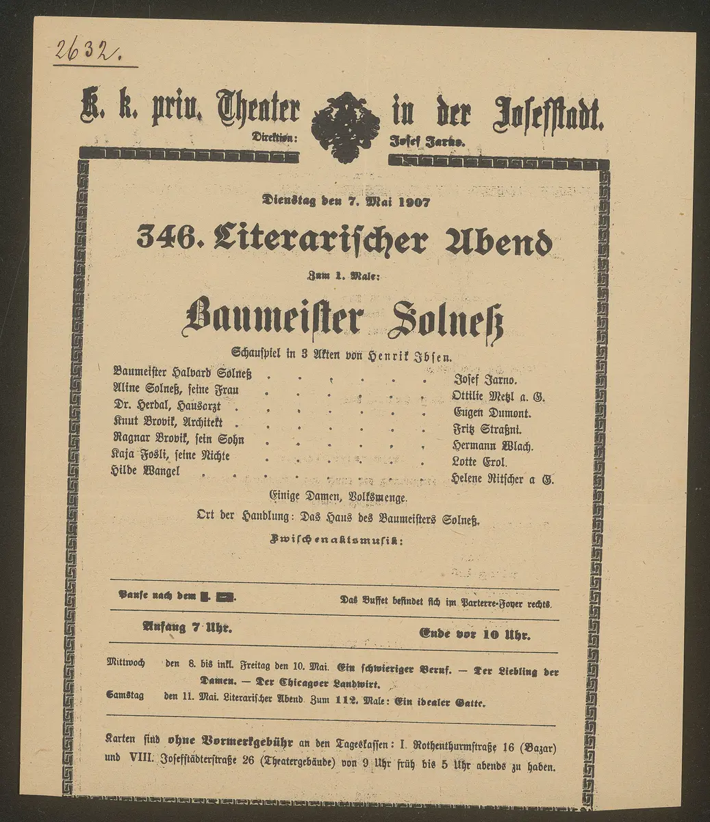 Baumeister Solneß