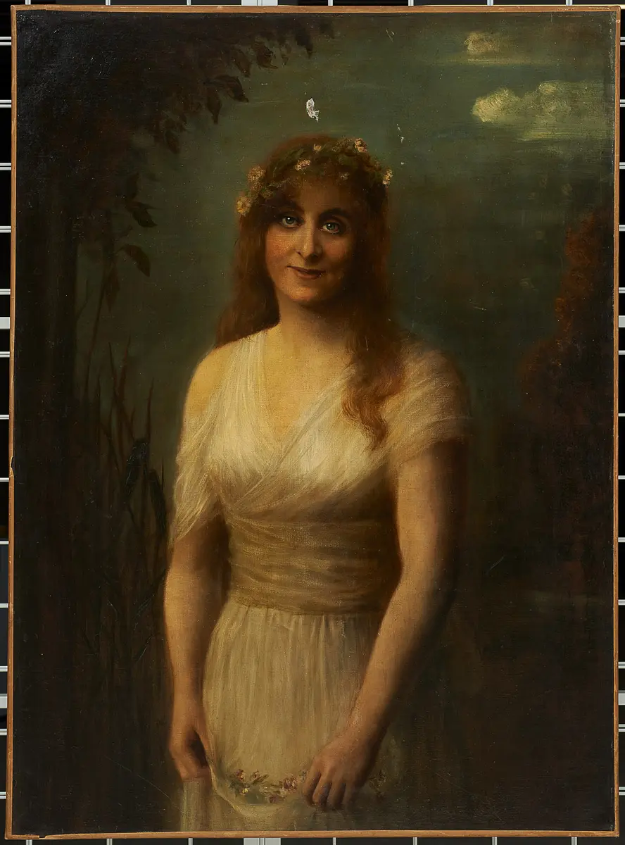 Stella Hohenfels als Ophelia, Hamlet