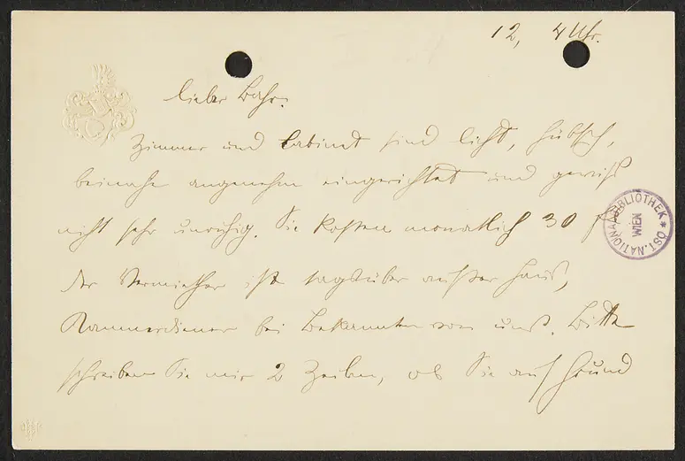 Kartenbrief