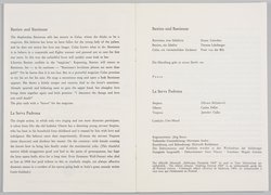 Bastien und Bastienne, La Serva Padrona (Die Magd als Herrin)