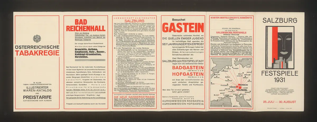 Salzburger Festspiele 1931, Verweis auf Stücktitel: Figaros Hochzeit, Verweis auf Stücktitel: Cosi fan tutte, Verweis auf Stücktitel: Der Rosenkavalier, Verweis auf Stücktitel: Don Juan, Verweis auf Stücktitel: Entführung aus dem Serail, Verweis auf Stücktitel: Fidelio, Verweis auf Stücktitel: Zauberflöte, Verweis auf Stücktitel: Orpheus und Eurydike, Verweis auf Stücktitel: Jedermann, Verweis auf Stücktitel: Der Schwierige