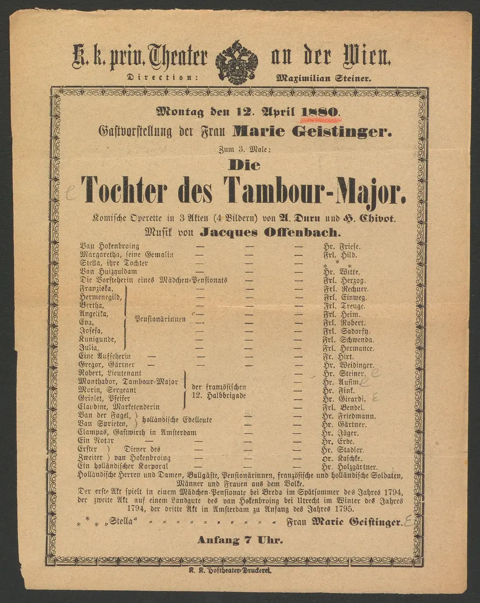 Die Tochter des Tambour-Major