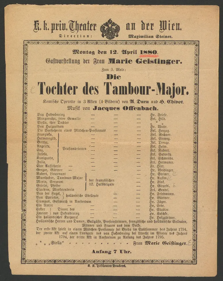 Die Tochter des Tambour-Major