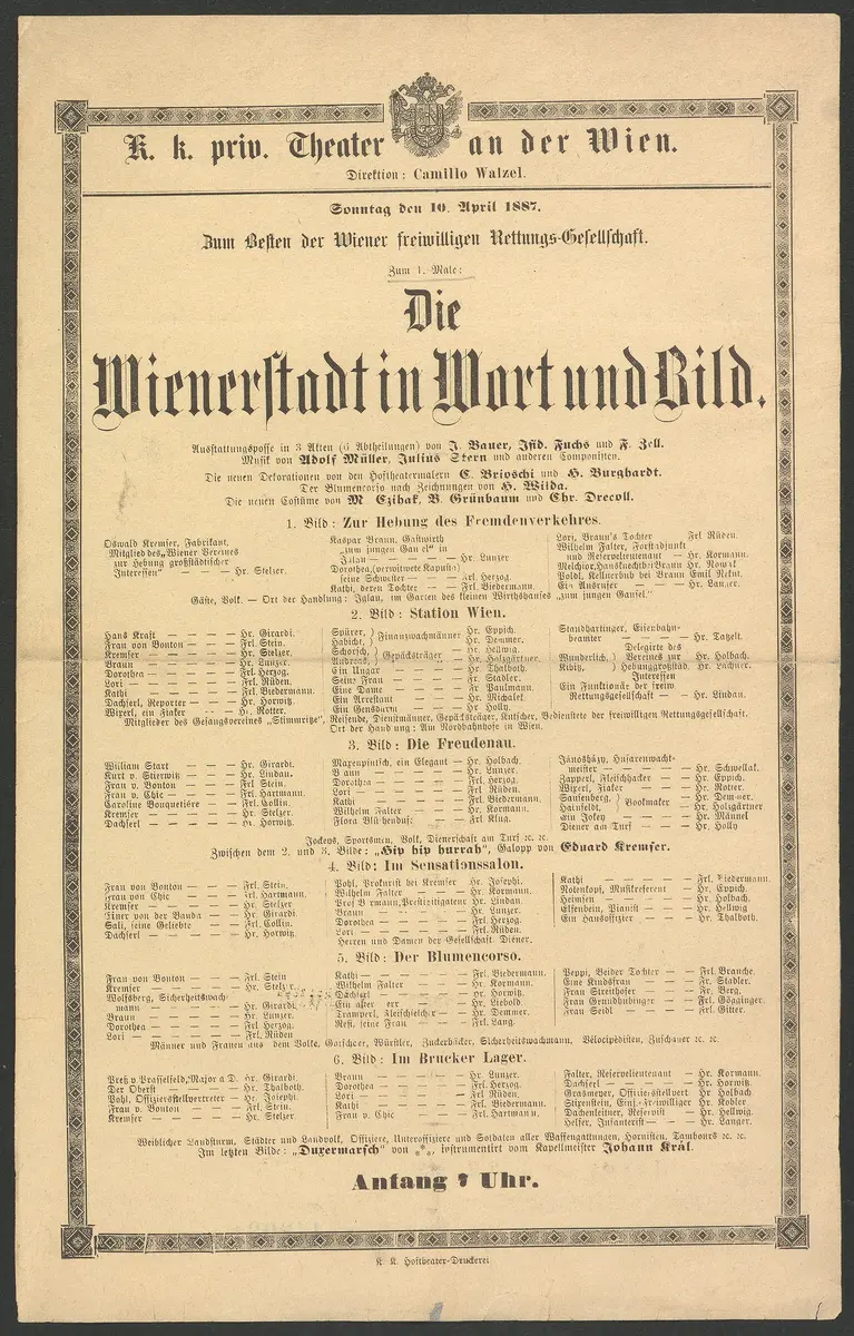 Die Wienerstadt in Wort und Bild