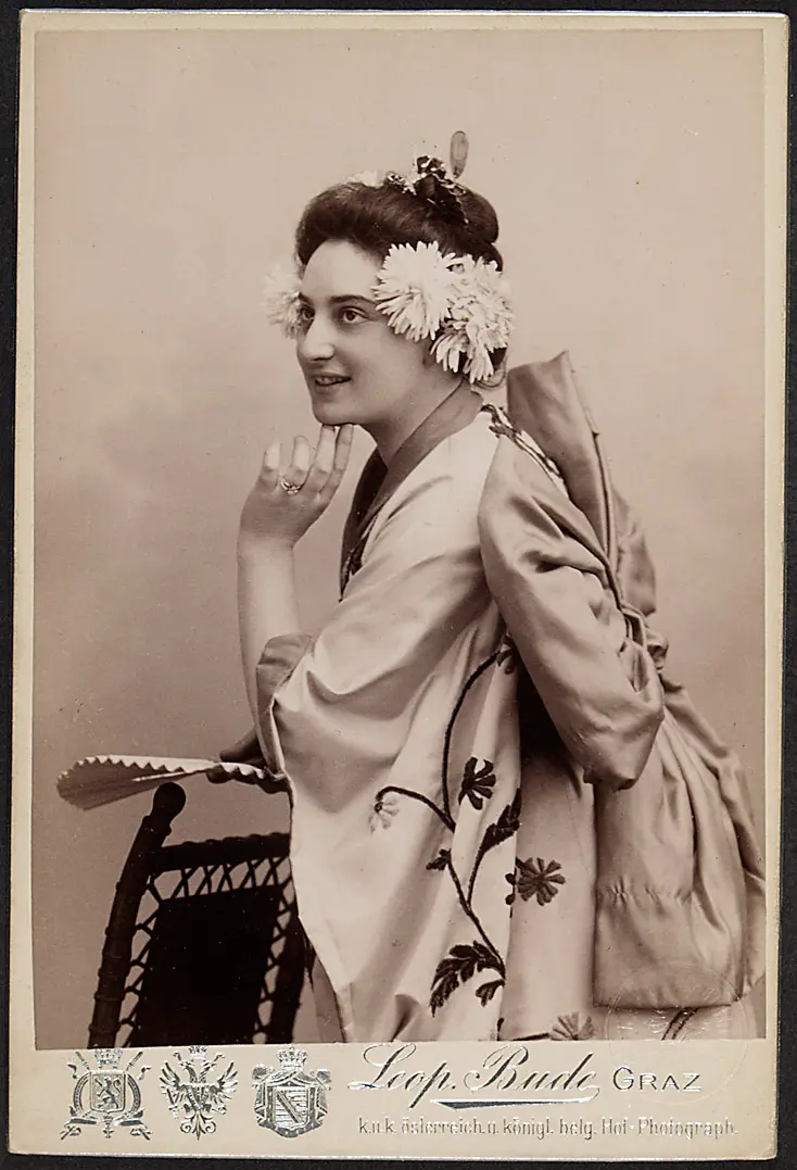 Irma Golz, Verweis auf Stücktitel: Die Geisha oder Die Geschichte eines japanischen Theehauses