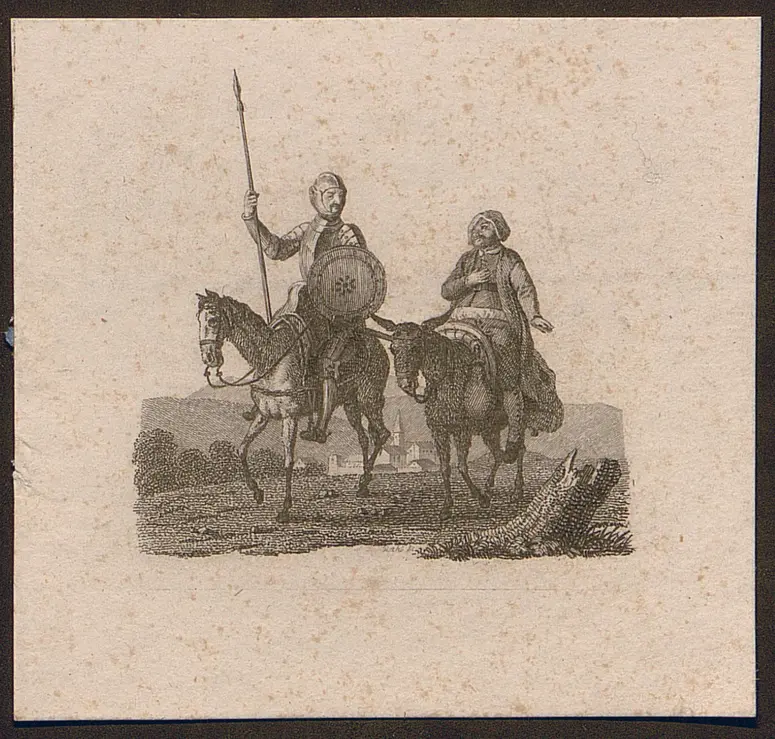 ohne Titel, Weiterer Titel: Don Quixote