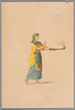 Die Zauberflöte, Titel der Serie: Figurinen des k.k. Hofoperntheaters