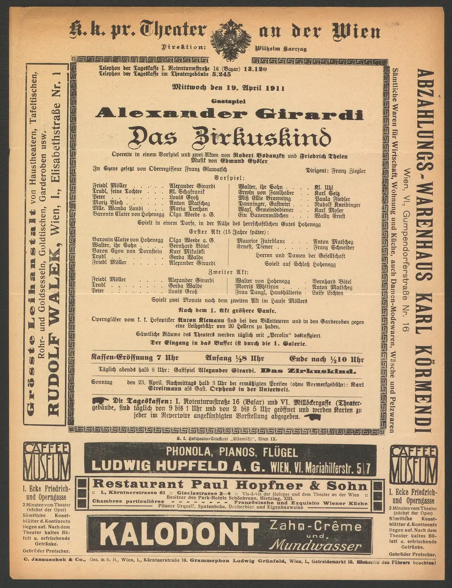 Das Zirkuskind
