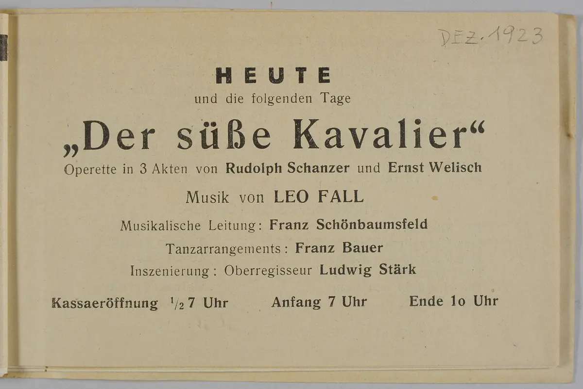 Der süße Kavalier