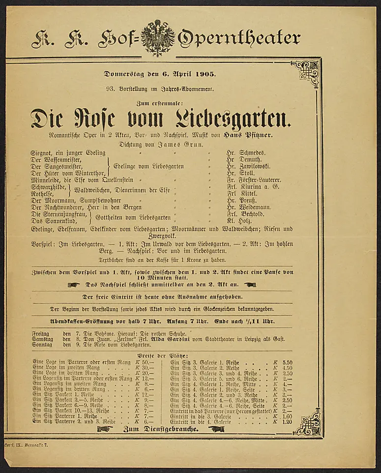 Die Rose vom Liebesgarten