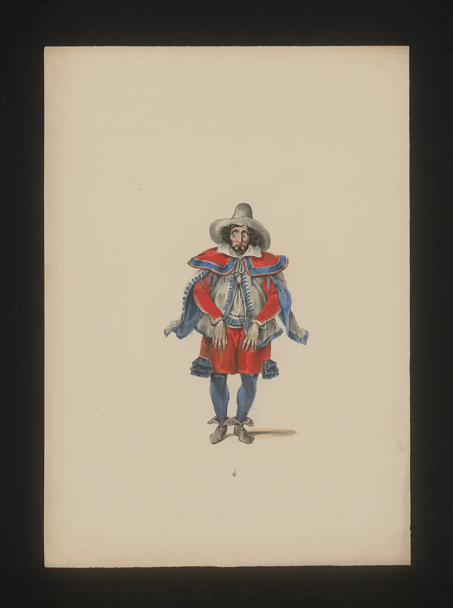 Marie von Medicis, Titel der Serie: Neue Costume-Sammlung verschiedener Zeiten und Nationen