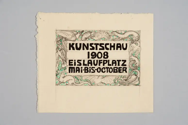 Kunstschau Vignette 1908
