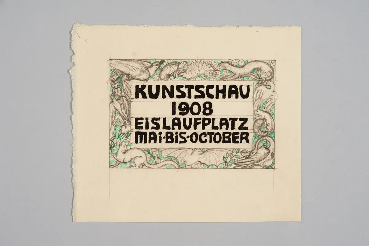 Kunstschau Vignette 1908