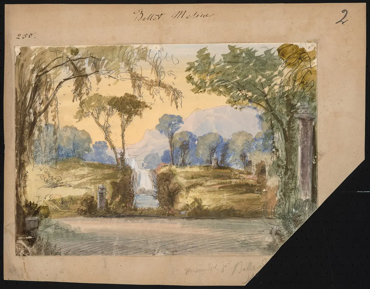 Méline, oder Die Nymphe des Tales, Verweis auf Stücktitel: Ballanda, oder Der Raub der Proserpina