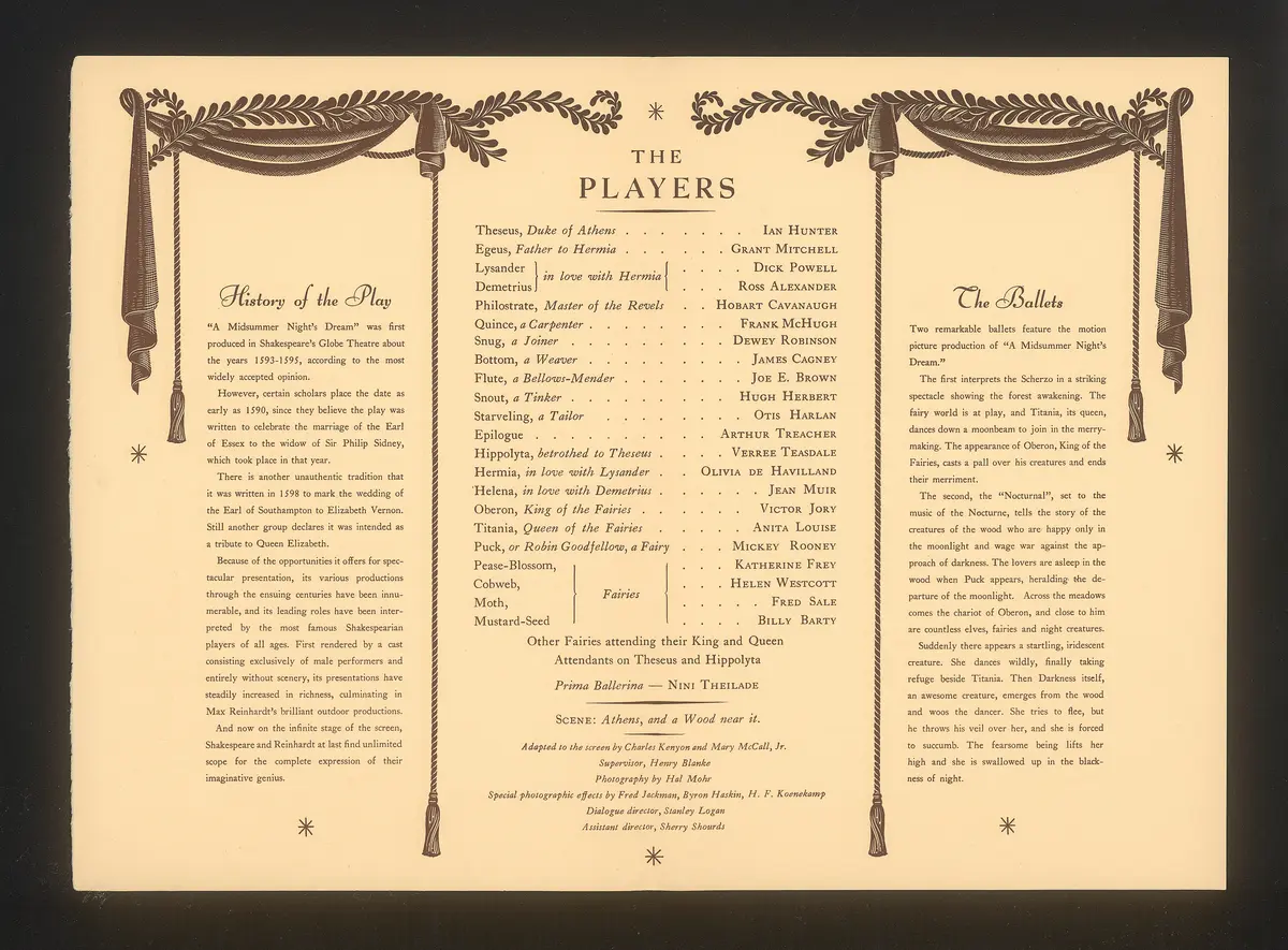 Ein Sommernachtstraum (A Midsummer Night's Dream)
