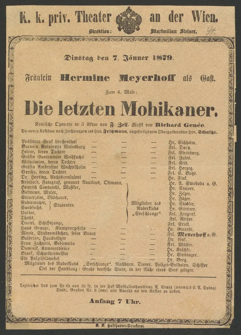 Die letzten Mohikaner