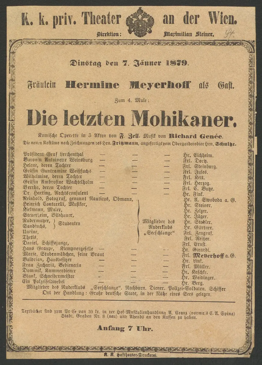 Die letzten Mohikaner