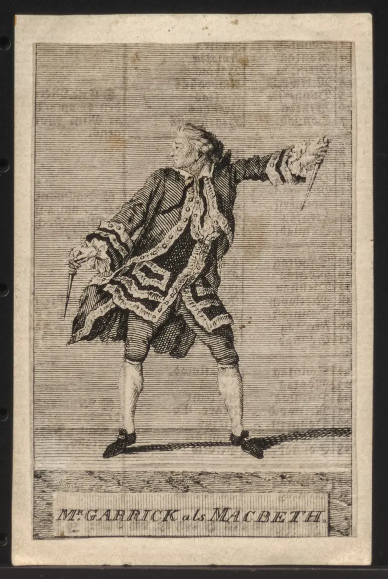 David Garrick, Untertitel: Macbeth
