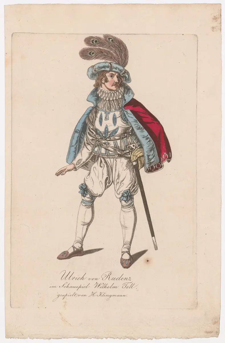 Philipp Friedrich Klingmann, Verweis auf Stücktitel: Wilhelm Tell