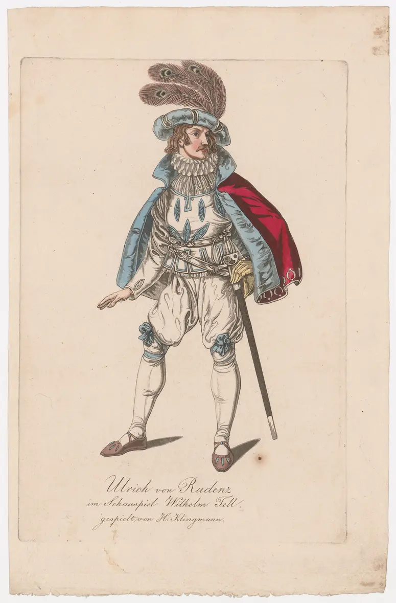 Philipp Friedrich Klingmann, Verweis auf Stücktitel: Wilhelm Tell