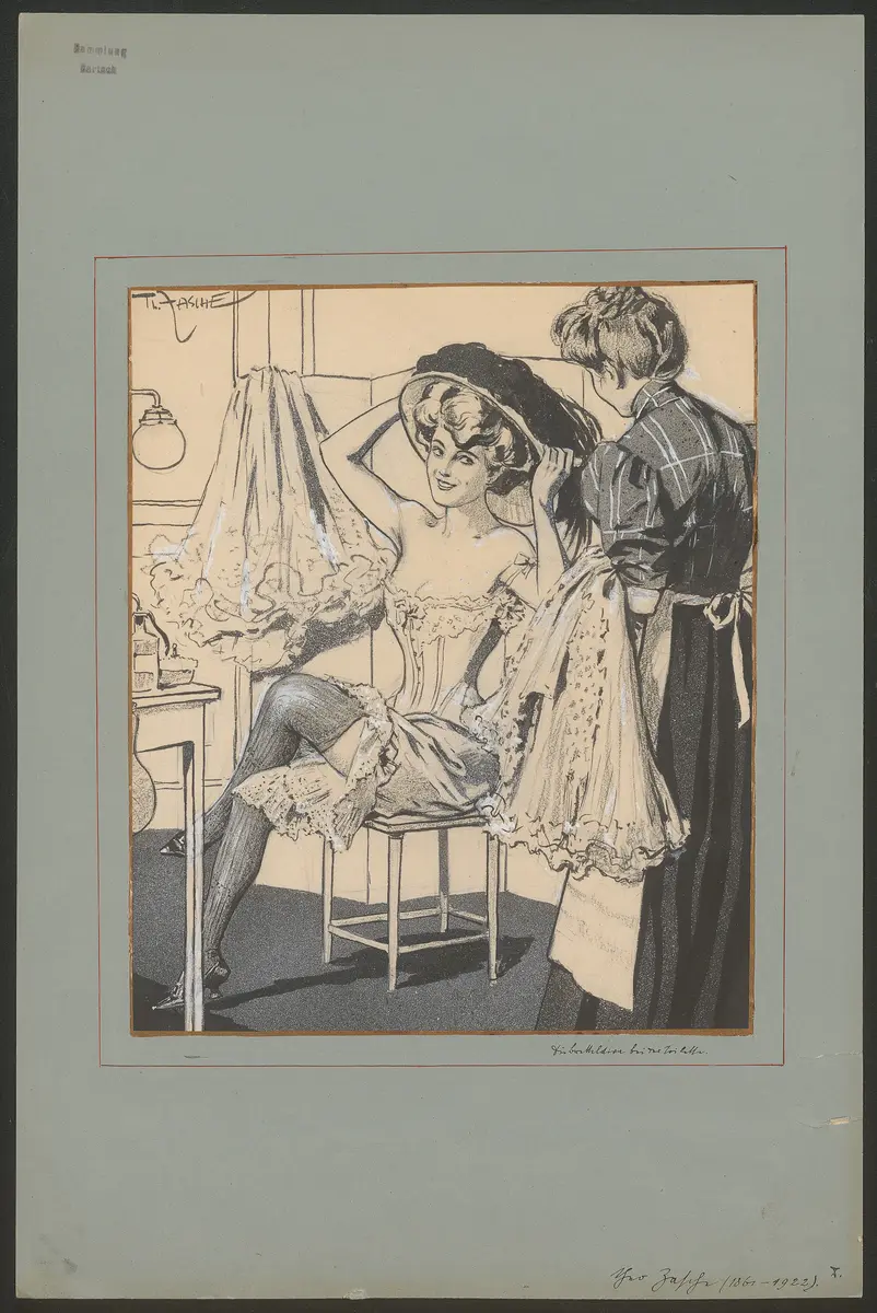 Die Brettldiva bei der Toilette