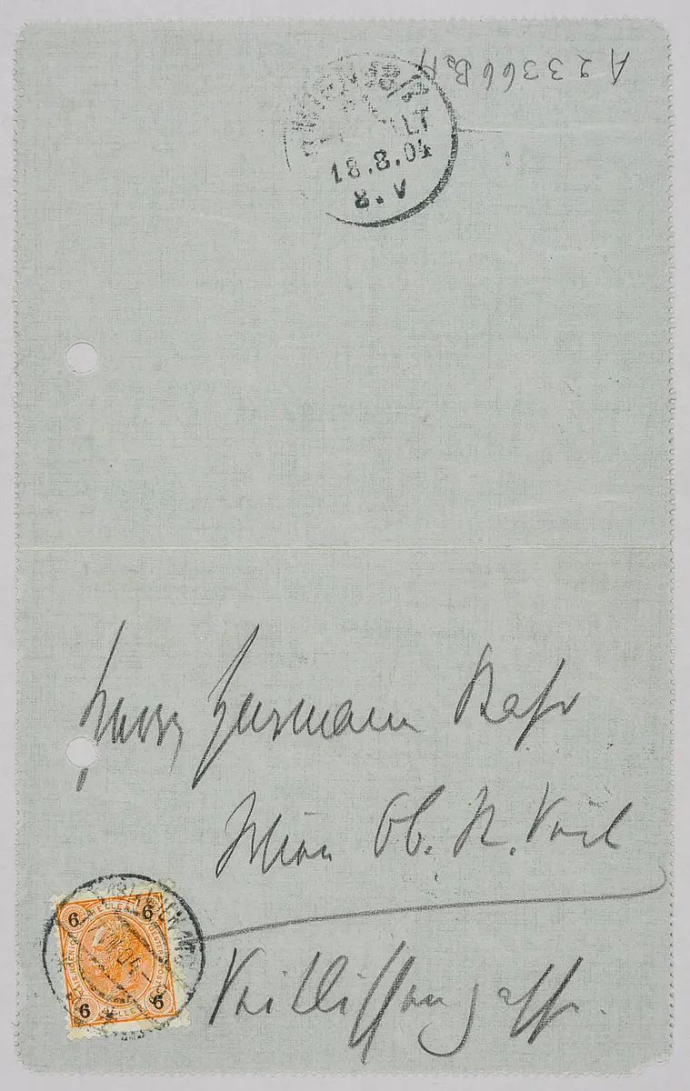 Kartenbrief
