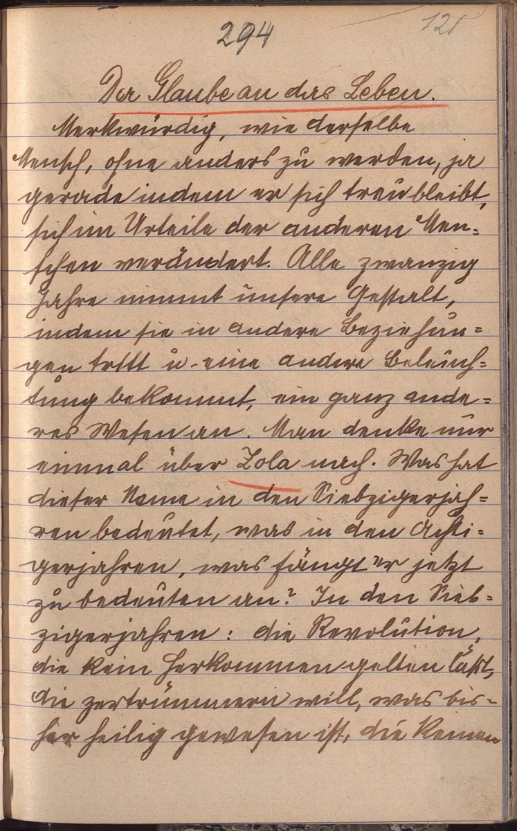 Aufzeichnung