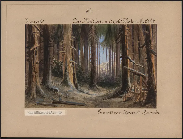 Das Mädchen aus dem goldenen Westen, Originaltitel: La fanciulla del West