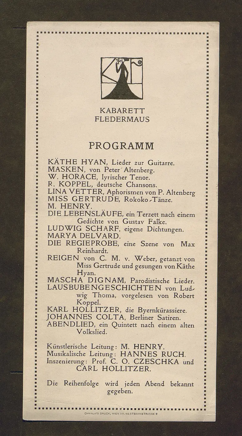 Kabarett Fledermaus