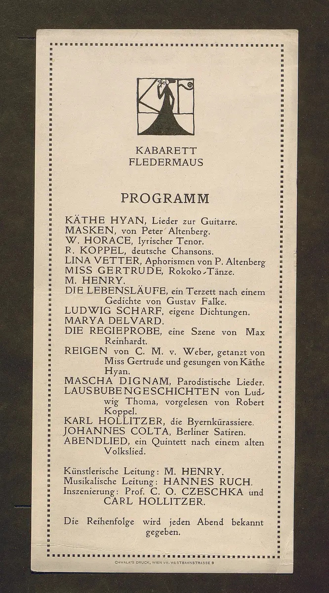 Kabarett Fledermaus