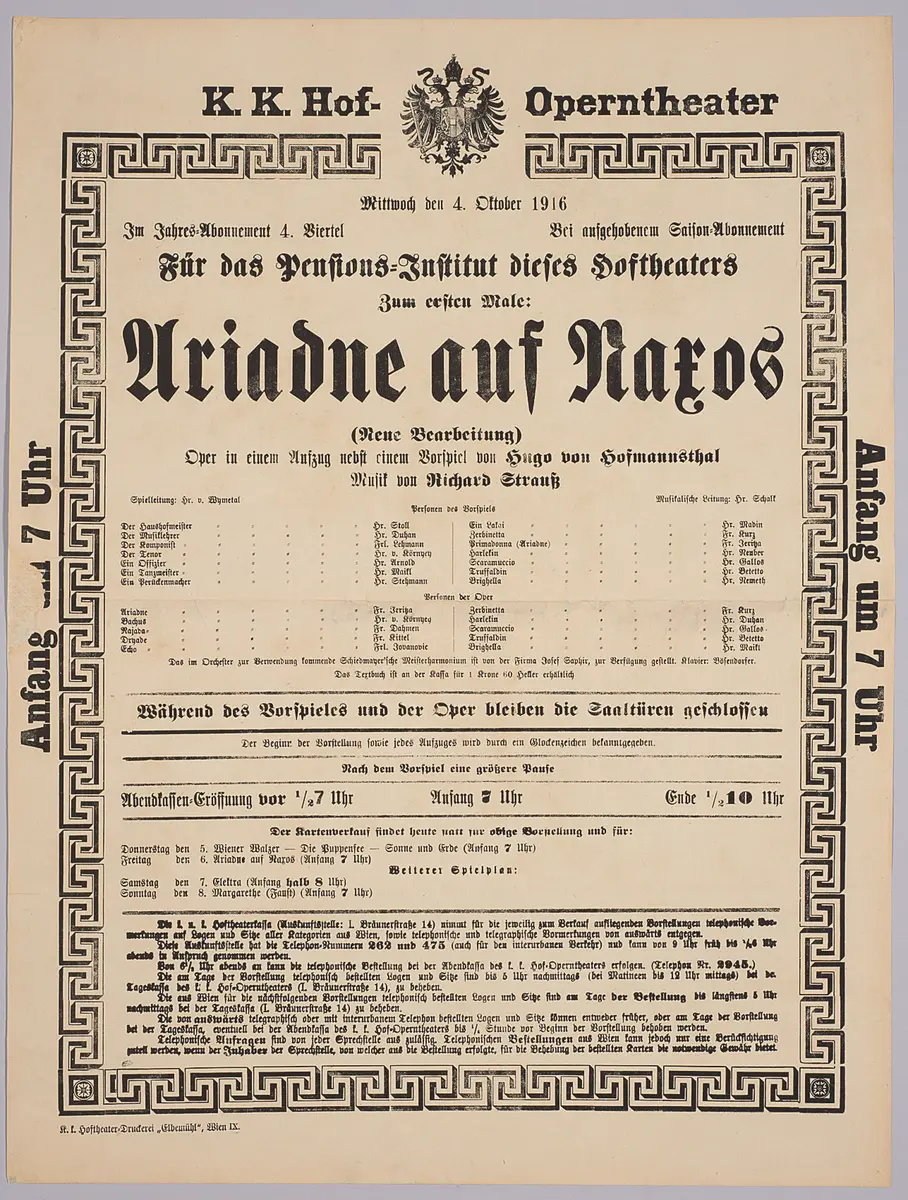 Ariadne auf Naxos