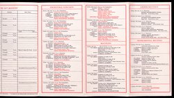 Salzburger Festspiele 1961, Titel in Vorlageform: Salzburg Festival 1961, Verweis auf Stücktitel: Cosi fan tutte, Verweis auf Stücktitel: Die Entführung aus dem Serail, Verweis auf Stücktitel: Don Giovanni, Verweis auf Stücktitel: Idomeneo, Verweis auf Stücktitel: Der Rosenkavalier, Simon Boccanegra, Verweis auf Stücktitel: Das Bergwerk zu Falun, Verweis auf Stücktitel: Jedermann, Verweis auf Stücktitel: Faust, Verweis auf Stücktitel: Der Bauer als Millionär
