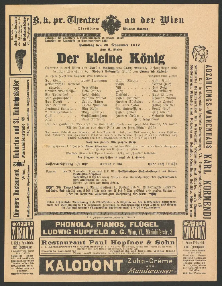 Der kleine König