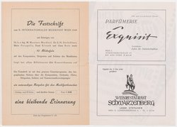 Erstes Fest des Tanzes, Weiterer Titel: Zweites Internationales Musikfest Wien 1948