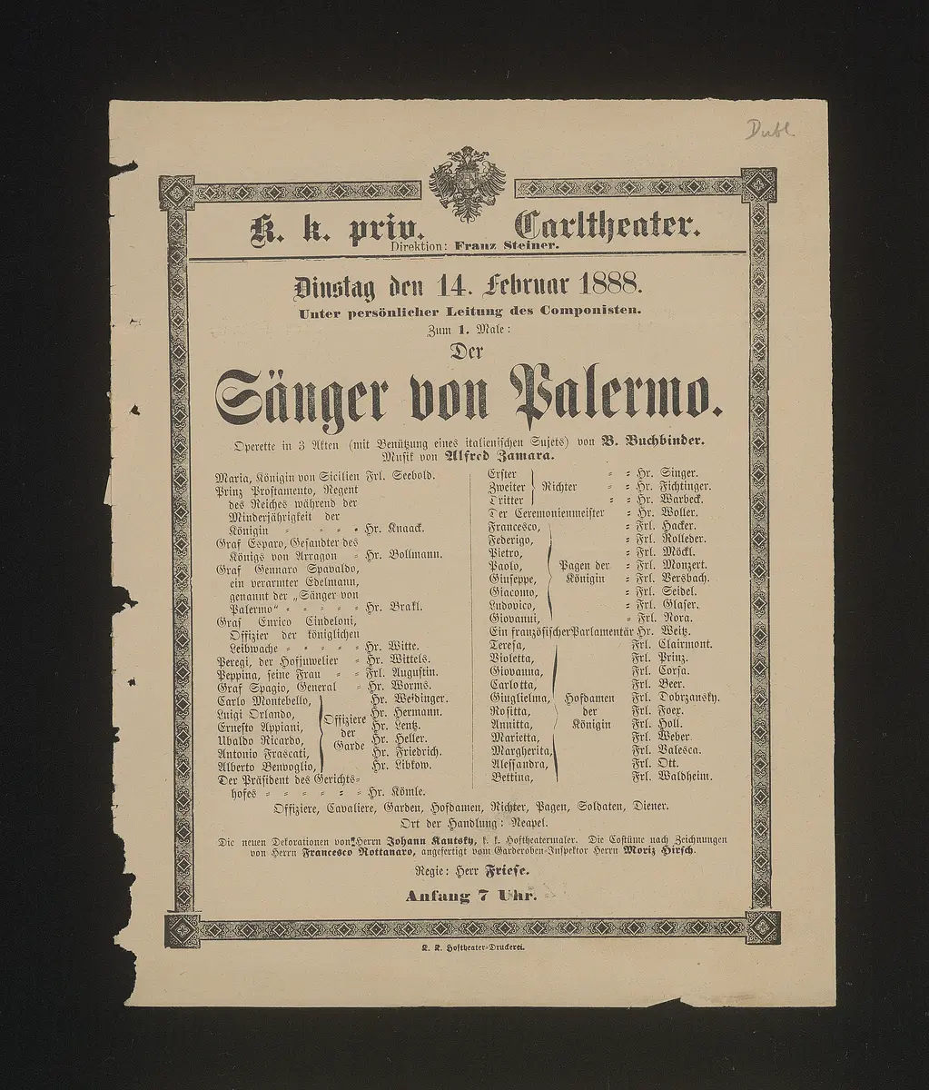Der Sänger von Palermo