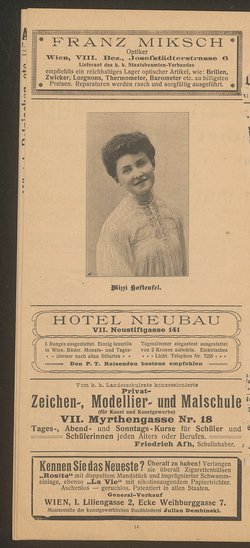 Immer modern, Nouveau Jeu, Das Mädchen von Rouen (Im Lustspieltheater), Schöne Seelen (Im Lustspieltheater)