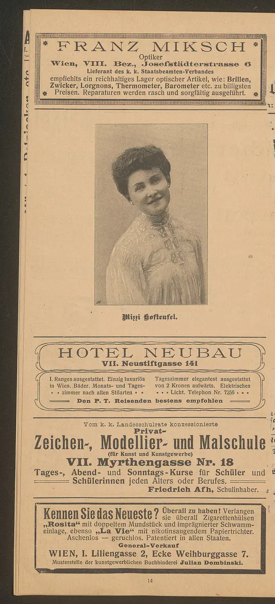 Immer modern, Nouveau Jeu, Das Mädchen von Rouen (Im Lustspieltheater), Schöne Seelen (Im Lustspieltheater)