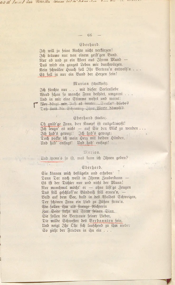 Die Fee Caprice. Lustspiel in 3 Akten