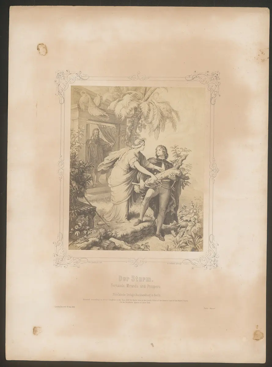 Der Sturm, Titel der Serie: Shakespeare's Album