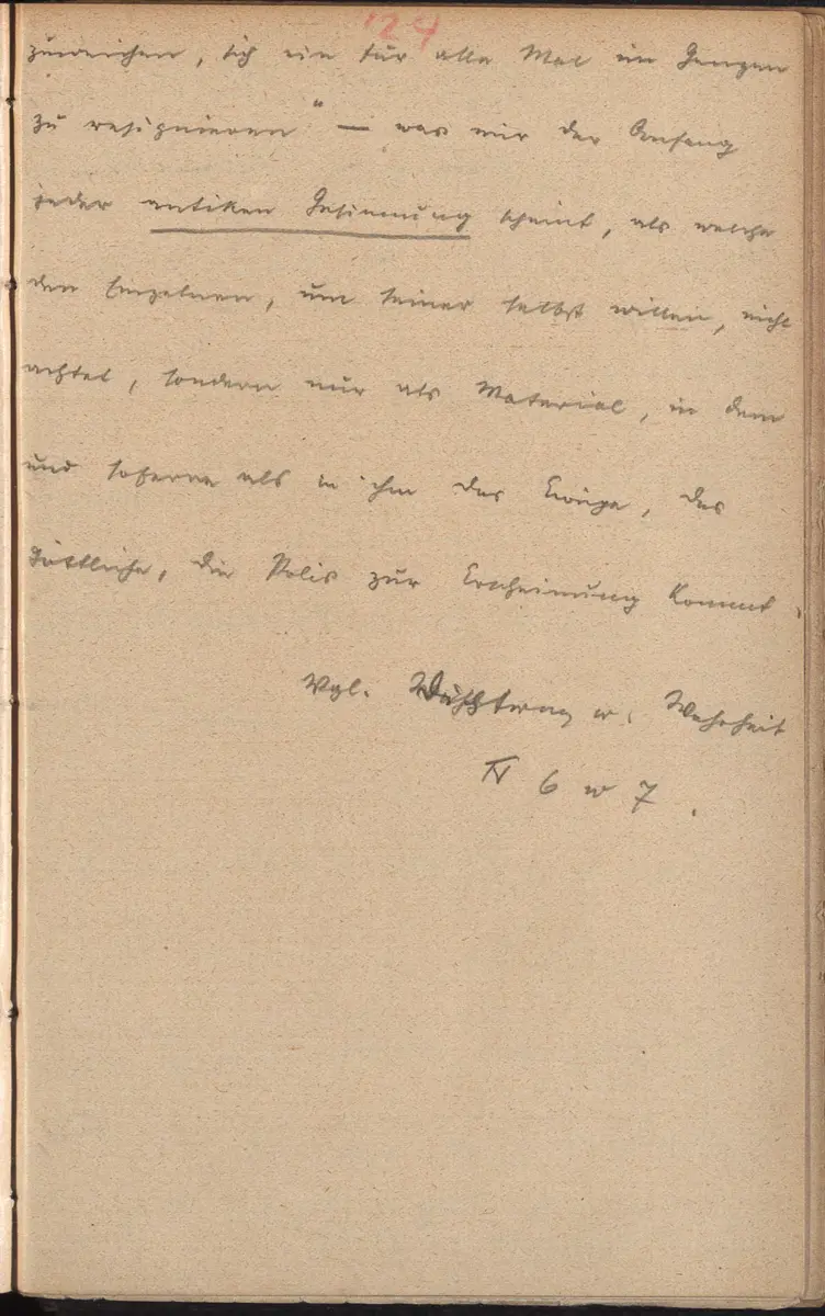Aufzeichnung