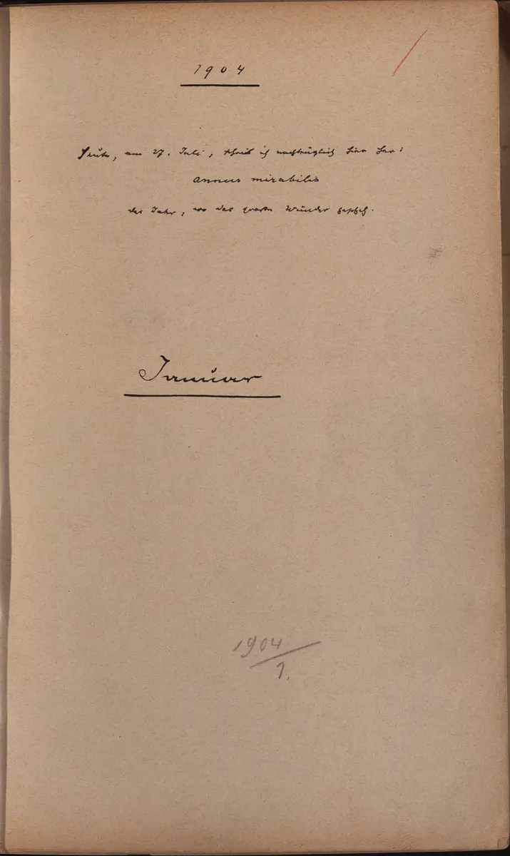 Aufzeichnung