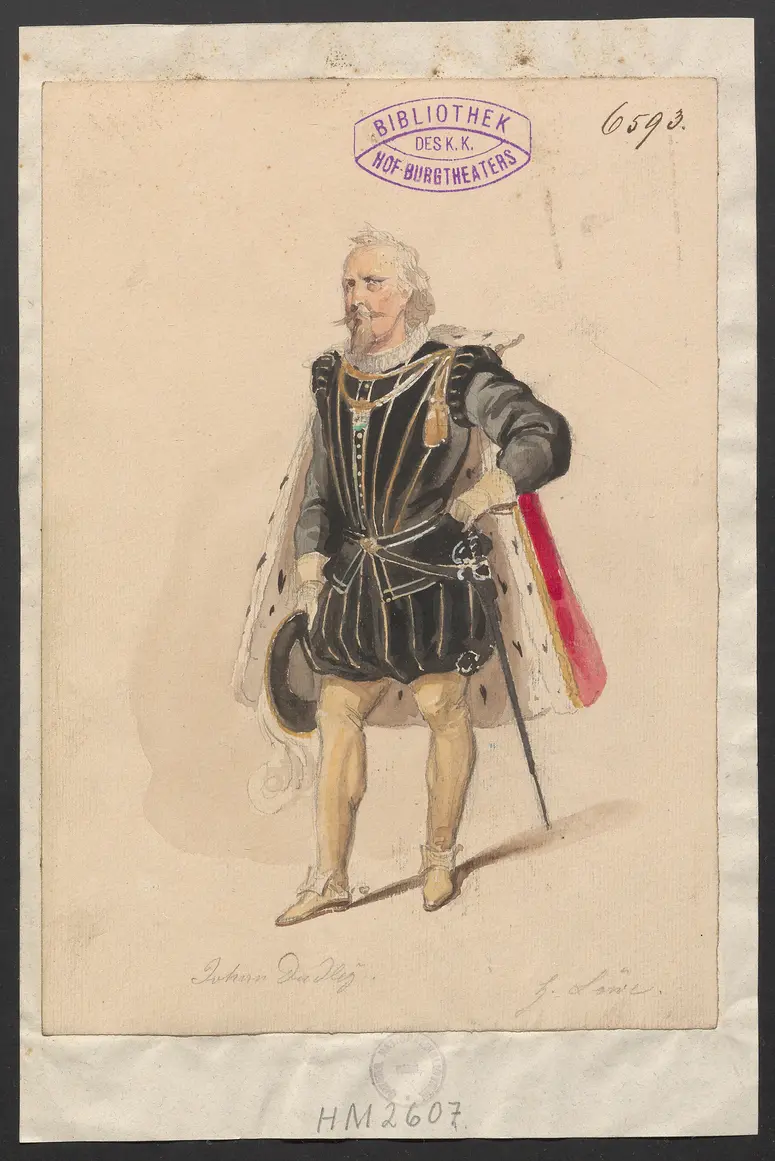 Johanna Gray, Titel der Serie: Figurinen des k.k. Hof-Burgtheaters